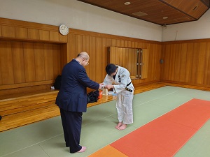 新任コーチの委嘱式